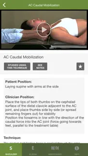 mobile omt upper extremity iPhone Captures Décran 3