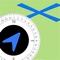 This app allows you to mark and save a location for later return, using your phone’s internal GPS
