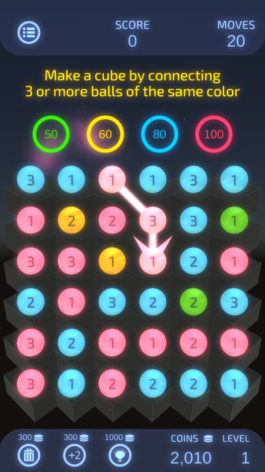 #5. Dual Match 3 (iOS) 由: Iyoda