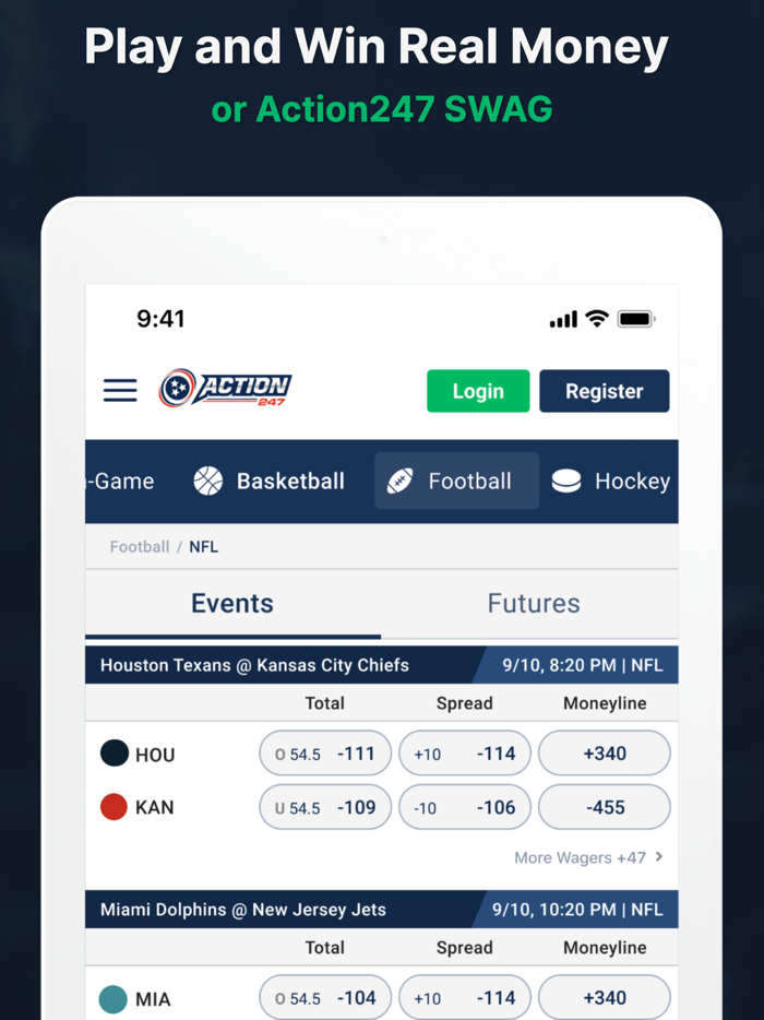 Action 247 Sports Betting App