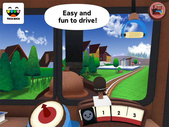 Toca Train iPad app afbeelding 2