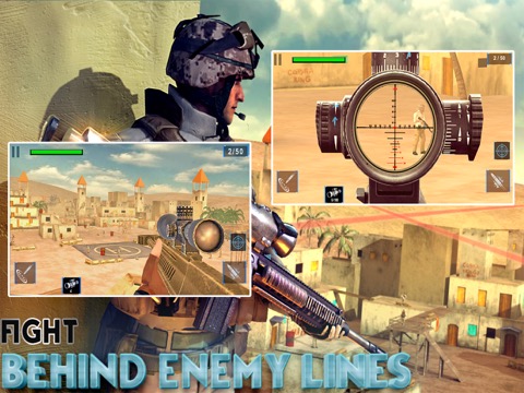 Sniper Survival - FPS戦争ゲームのおすすめ画像1