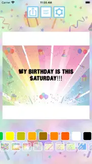 geburtstag einladungskarten iphone bildschirmfoto 4