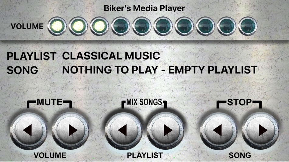 Biker's Media Player - 1.1 - (iOS)