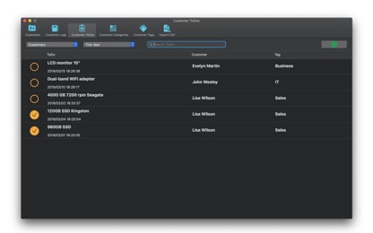 Customer Management - Contacts screenshot 5
