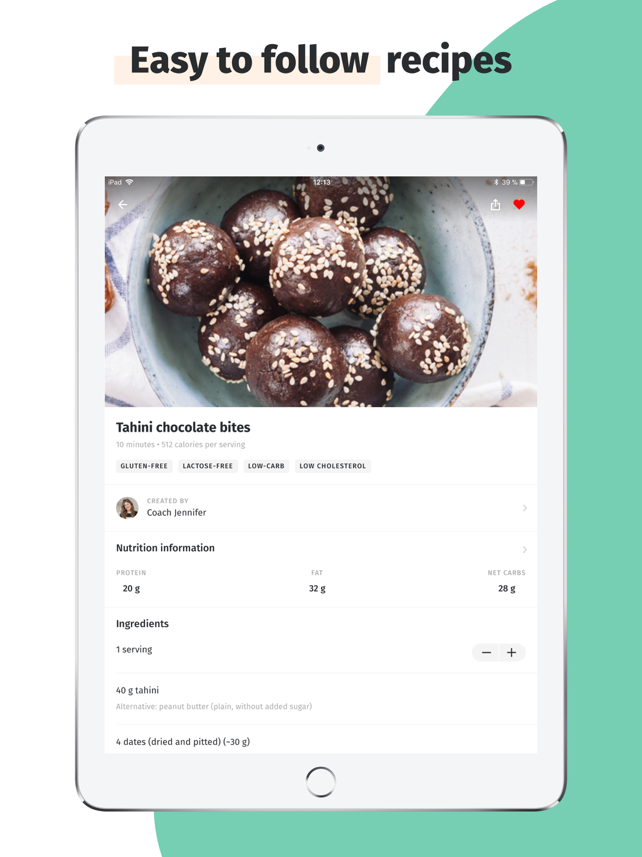 8fit Workouts & Meal Planner Screenshot