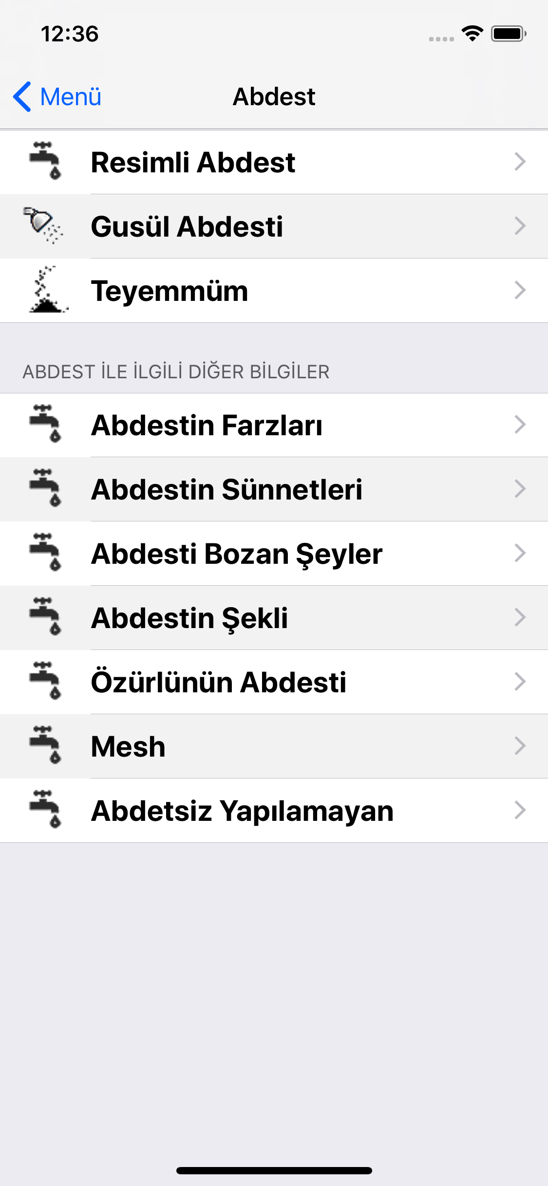 Namaz Rehberi screenshot 2