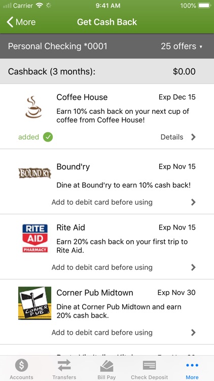 OurFirstFed Mobile Banking screenshot-6