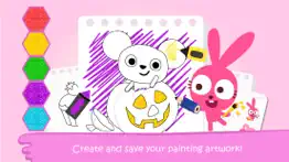 How to cancel & delete purple pink coloring book-kids 3