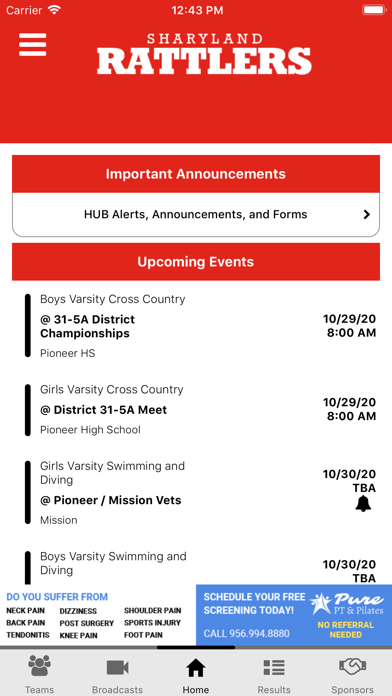 Sharyland ISD Athletics screenshot 3