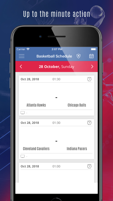 Basketball Schedule NBA 2024 Screenshot