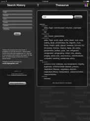 thesaurus xl ipad capturas de pantalla 1