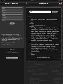 Thesaurus XL iPad image 1