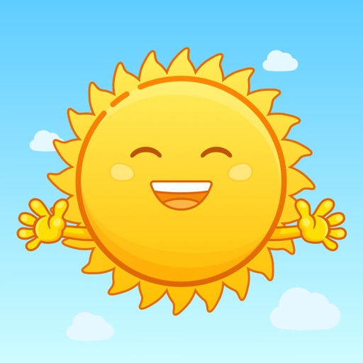 Weather Up Stickers iOS App