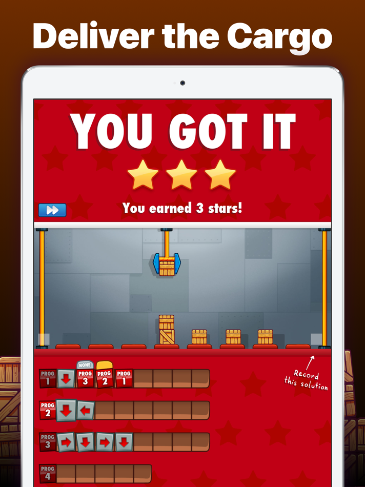 #3. Cargo-Bot (iOS) 由: Two Lives Left