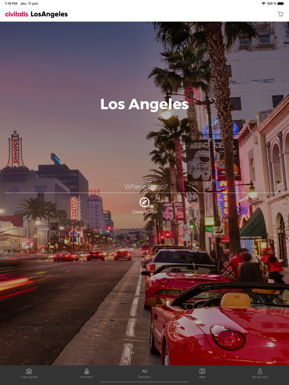 Los Angeles Guide by Civitatis iPad screenshot 1 - Travel app