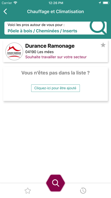 Screenshot #3 pour Cherche un pro