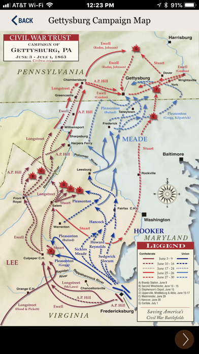 Civil War Battle Maps screenshot 4