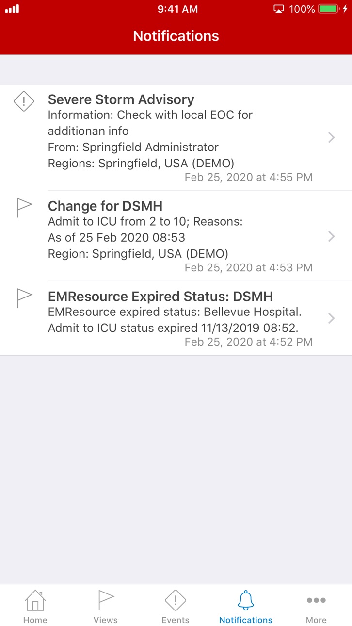iPhone screenshot