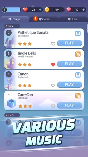 Healing Tiles : Guitar & Piano screenshot 4