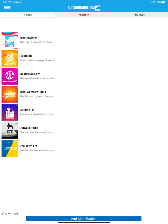 Screenshot #5 pour Cuckoo Radio