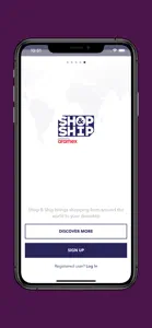 Shop and Ship screenshot #1 for iPhone