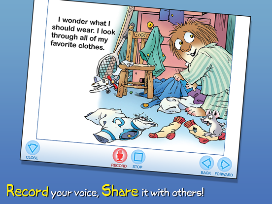 First Day of School - LC iPad screenshot 4 - Book app