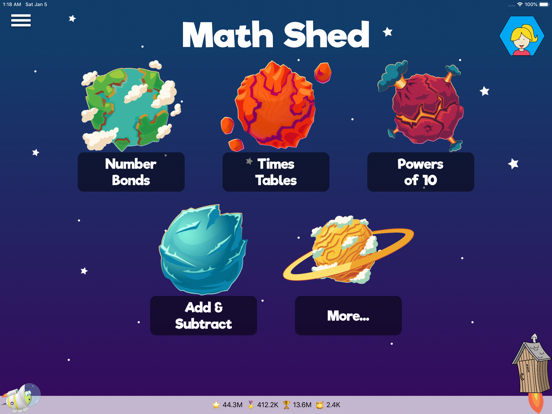 Math Shed iPad screenshot 1 - Education app