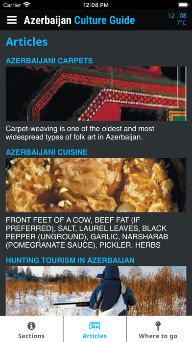 Screenshot #3 pour Azerbaijan Culture Guide