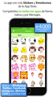 stickers packs para whats! iphone capturas de pantalla 3