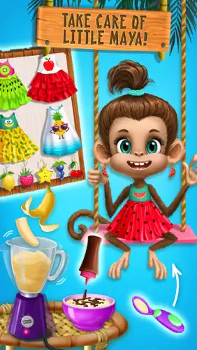 Jungle Animal Salon 2 - No Ads screenshot 3