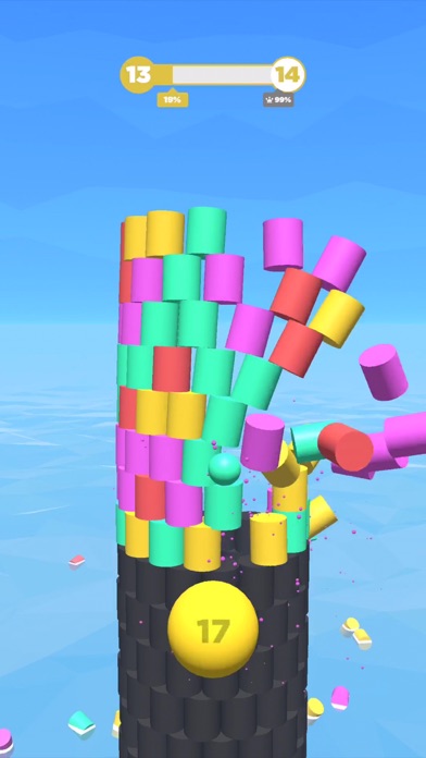 Tower Color - Hit and crash! Screenshot