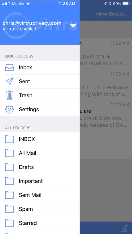 Virtru Email Protection screenshot-3