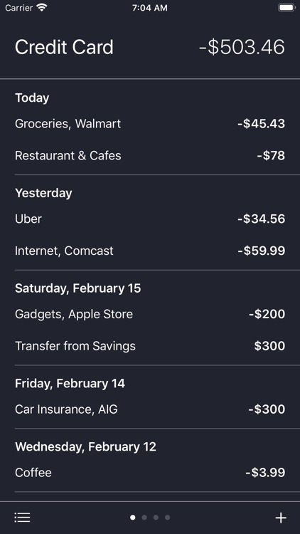 Debit & Credit