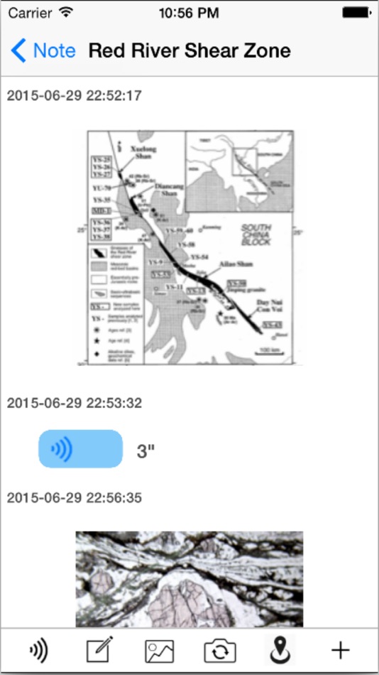 #2. Geological Field Notes (iOS) 由: Liansheng Zhang