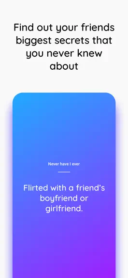 Game screenshot Never have I ever - Extreme apk