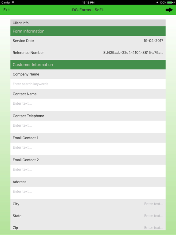 Screenshot #5 pour DG Forms