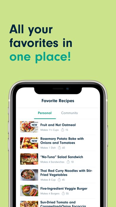 Forks Plant-Based Recipes Screenshot