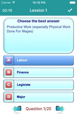 Game screenshot IELTS Vocabulary Test - Full mod apk