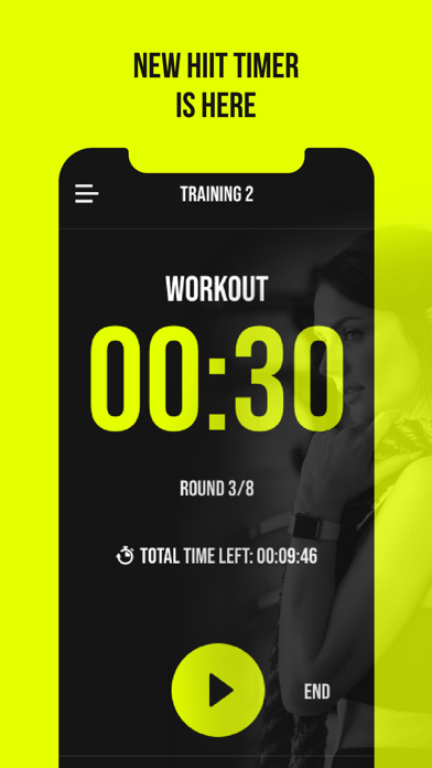 HC HIIT Interval Timer Screenshot