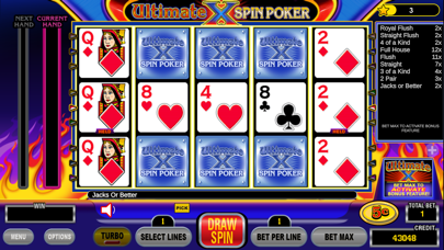 Spin Poker™ - Casino Games Screenshot