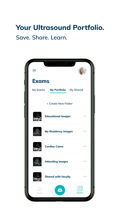 Vave Wireless Ultrasound Screenshot