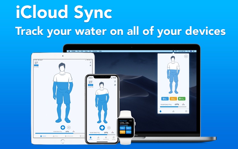 waterminder - water tracker iphone screenshot 4