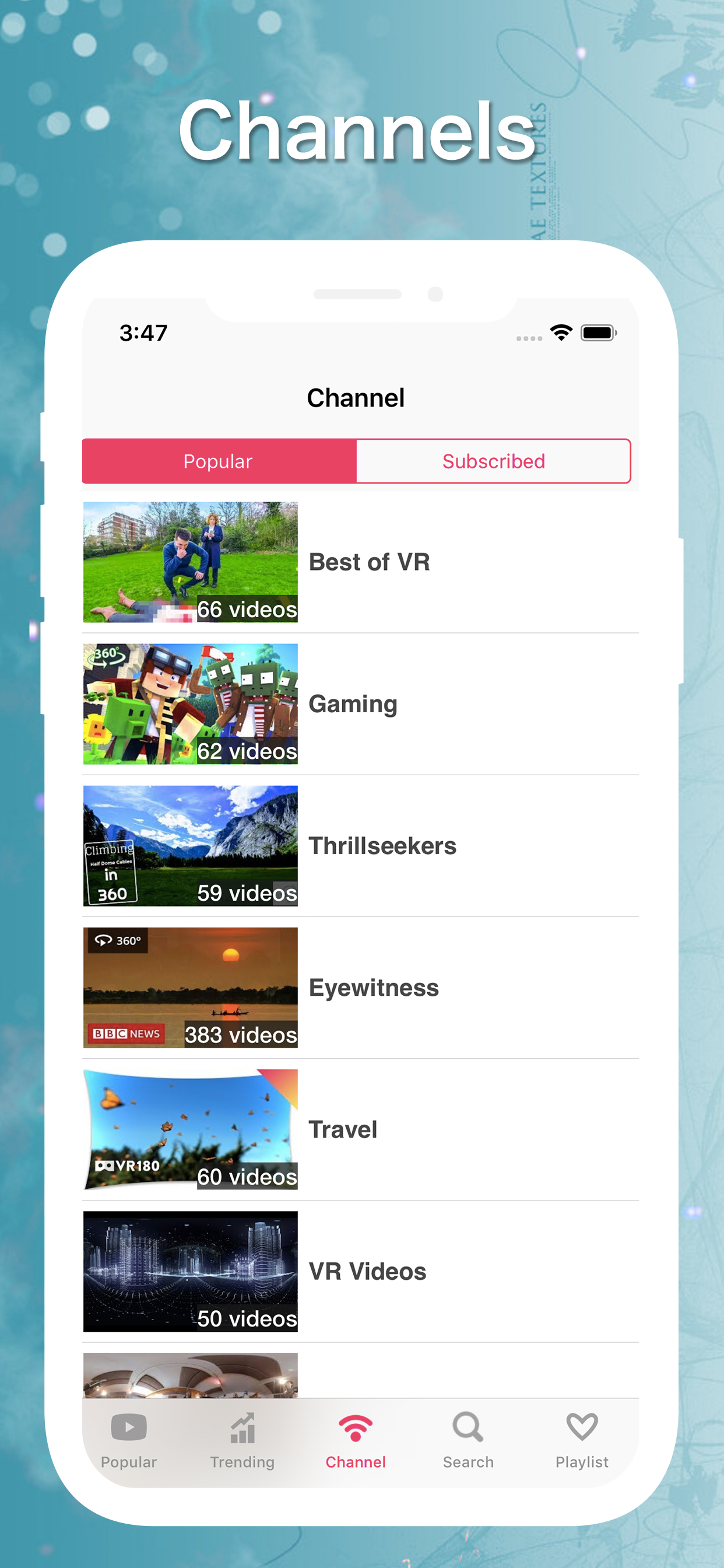 VR Tube: 360 & 3D Video screenshot 3
