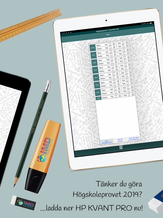 HP Kvantitativ Pro 2019