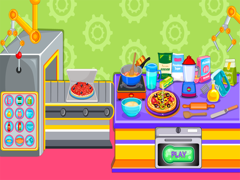 Cooking Games, Yummy Pizza official gameplay screenshot 1