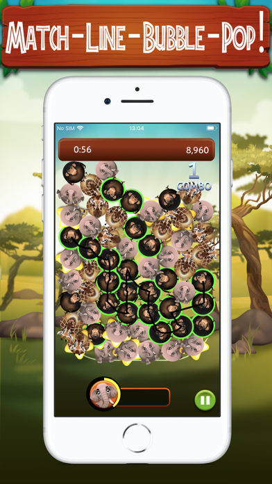 Jungle Pop Rivals: Match Blast Screenshot