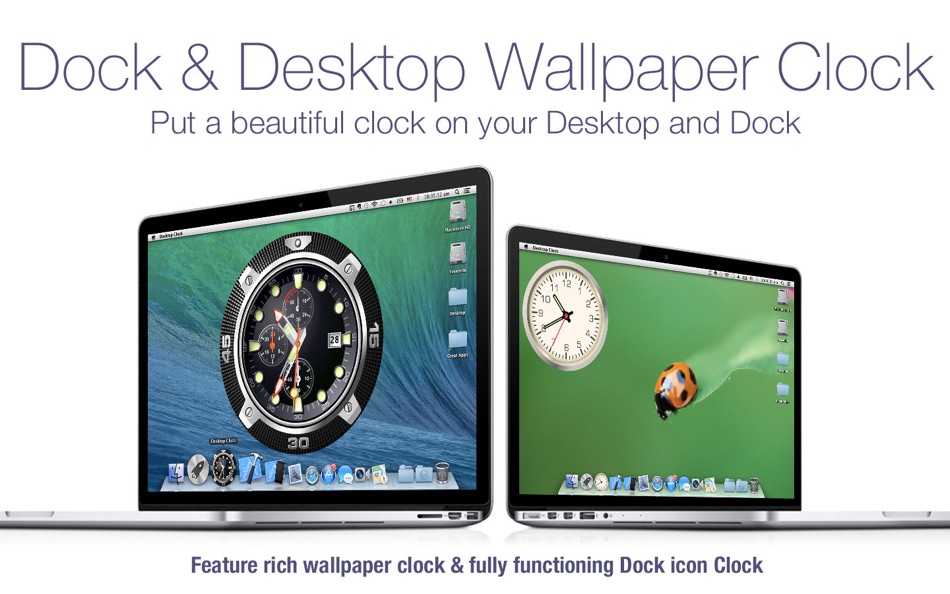 #3. Desktop Clock Live (macOS) 由: Voros Innovation