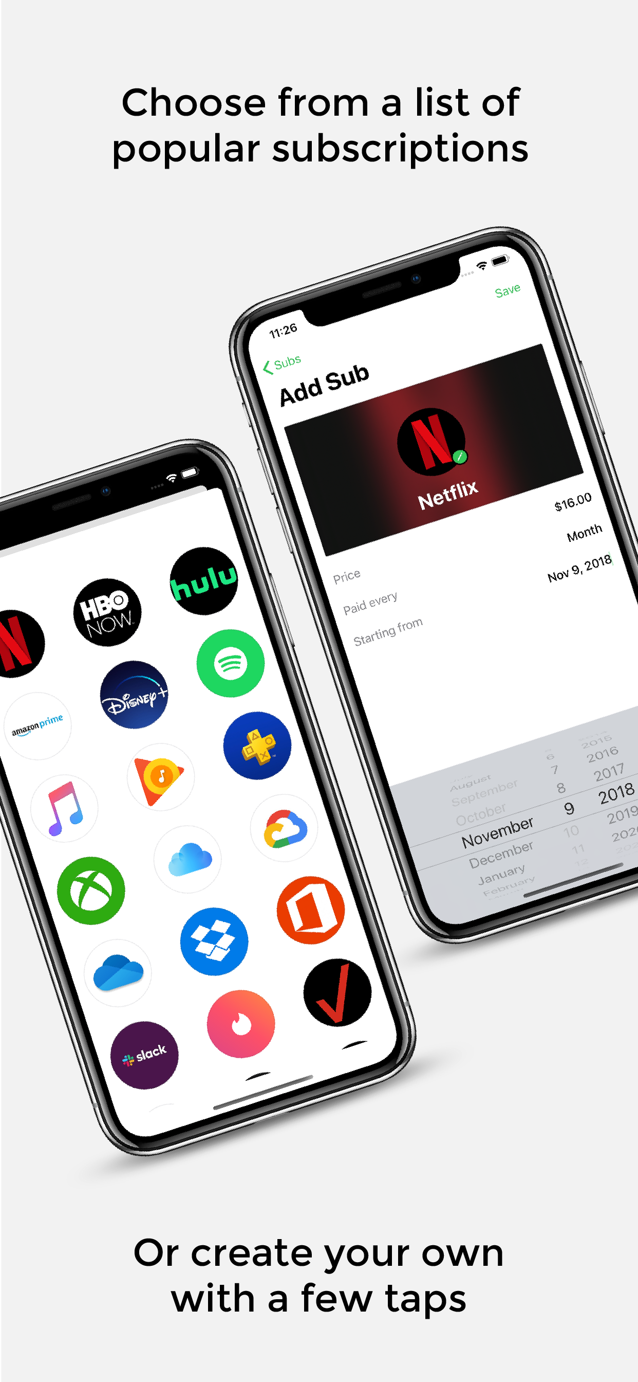 Payly - subscription tracker screenshot 2