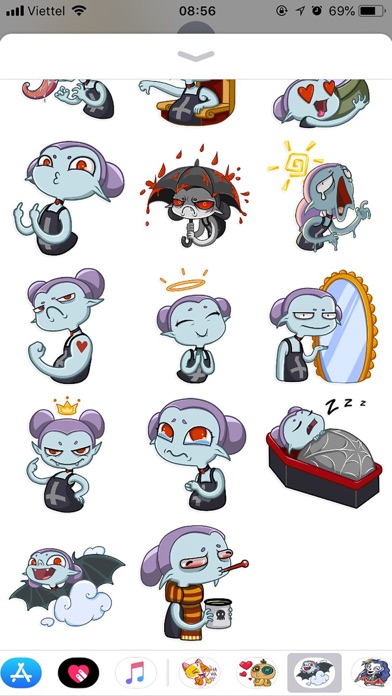 Halloween Emoji Funny Stickers screenshot 2